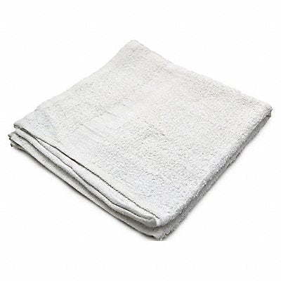R R TEXTILE 62200 Bath Towel 22x44 in White PK12