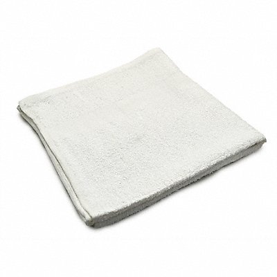 R R TEXTILE 62000 Bath Towel 20x40 in White PK12