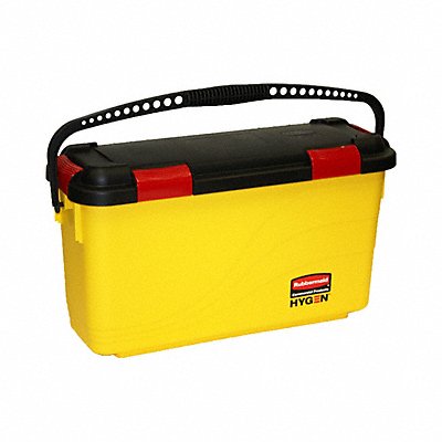 RUBBERMAID COMMERCIAL PRODUCTS FGQ95088YEL Charging Bucket with Lid Yellow 1 gal