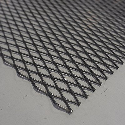 GRAINGER 41S0501348X48 Carbon Steel Square Expanded Sheet 4 ft