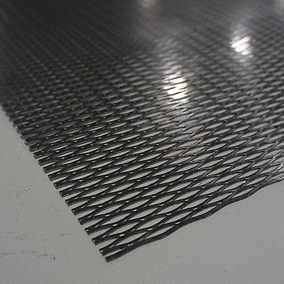 GRAINGER 41S0251848X48 Carbon Steel Square Expanded Sheet 4 ft