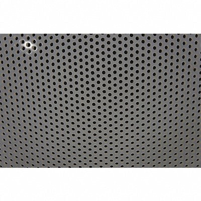 GRAINGER PL125188R313S48X32 Perforated Sheet Polypropylene 48x32 0.125 T 0.188 D