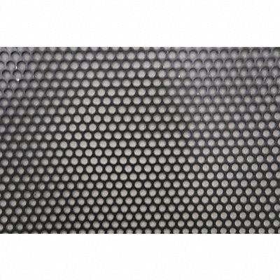 GRAINGER 0116G313R438S36X40 Carbon Steel Perforated Sheet 40 in L