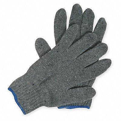 CONDOR 5PE87 D1442 Knit Gloves Grey L PK12
