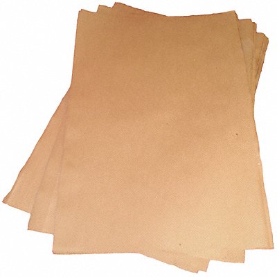 GRAINGER 5PGR7 Kraft Paper Sheet 18 PK400