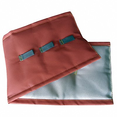 HI TEMP P5112X36PLW Welding Pipe Wrap 1 ft W 3 ft L Pink