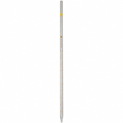LAB SAFETY SUPPLY 5PTA6 Measuring Pipette Grade A Glass 1mL Pk12