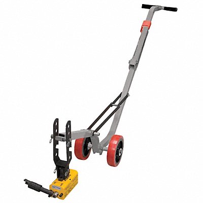 ALLEGRO 940126A Magnetic Lid Lifter Alum. Dolly 900 Lb