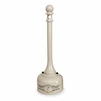 EAGLE 1202BEI D0286 Cigarette Receptacle 2 gal Tan