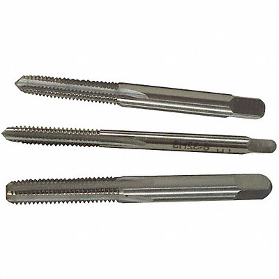 WESTWARD 5PXK1 Hand Tap Set HSS #10-24 H3 Limit PK3