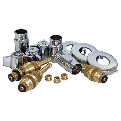 GRAINGER RBK0457 Shower and Tub Rebuild Sterling Chrome