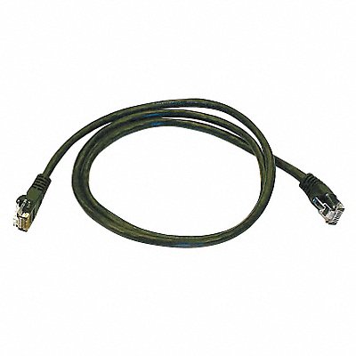 MONOPRICE 2132 Patch Cord Cat 5e Booted Black 3.0 ft.