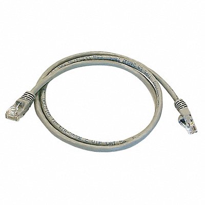 MONOPRICE 132 Patch Cord Cat 5e Booted Grey 3.0 ft.