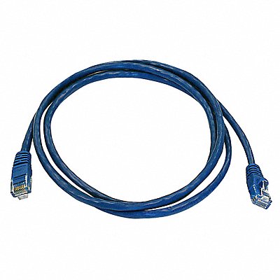 MONOPRICE 3376 Patch Cord Cat 5e Booted Blue 5.0 ft.