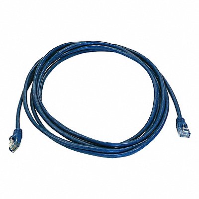 MONOPRICE 3385 Patch Cord Cat 5e Booted Blue 10 ft.