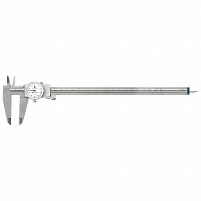 TESA BROWN SHARPE 599579121 Dial Caliper 12 In 0.001 In Grad Silver