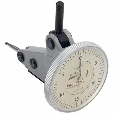 TESA BROWN SHARPE 312B1V Dial Test Indicator Vertical 0 to 0.060 In