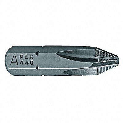 APEX 4403ACR3X5PK Insert Bit SAE 1/4 Hex #3 1 PK5