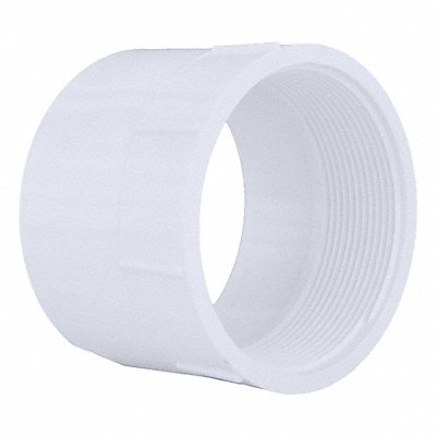GRAINGER 6396 Female Adaptor Schedule 40 4 in White