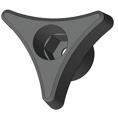 INNOVATIVE COMPONENTS GNH10HEX3P4 Hand Knob Through Hole
