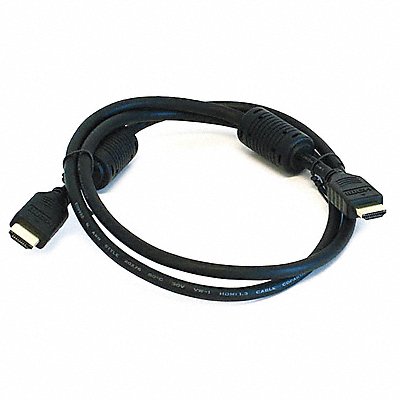 MONOPRICE 4956 HDMI Cable High Speed Black 4ft. 28AWG