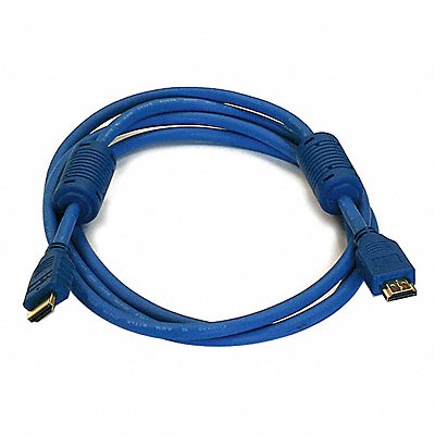 MONOPRICE 3952 HDMI Cable High Speed Blue 6ft. 28AWG