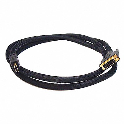 MONOPRICE 2218 HDMI-DVI Cables Black 6 ft 24AWG