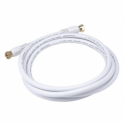 MONOPRICE 4058 Coaxial Cable RG-6 6 ft White