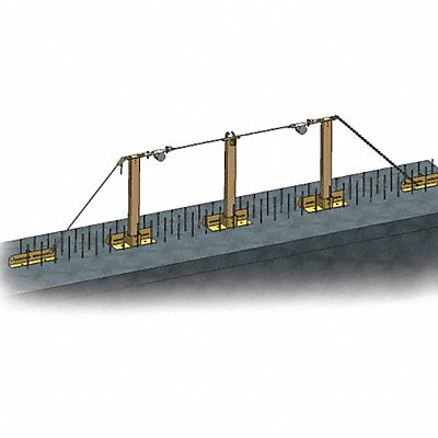 HONEYWELL MILLER SGC180FT Temporary Horizontal Lifeline