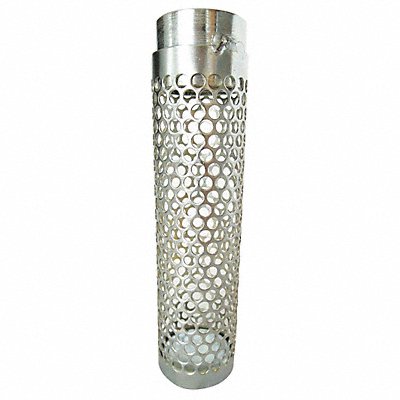 GRAINGER 5RWK0 Suction Strainer 1-1/2 NPSM Side Round