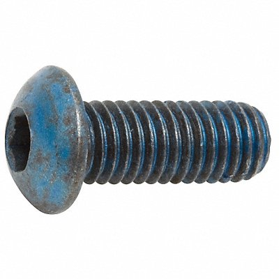 METRIC BLUE UST187479 Socket Head Cap Screw (SHCS) Steel M4-0.7 12mm L PK25