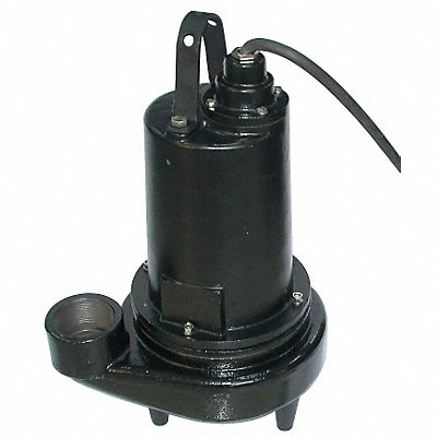 DAYTON 5RZP1 5 HP Sewage Ejector Pump 460VAC
