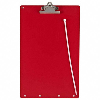 BRADY LOCB Lockout Clipboard Red
