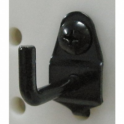 GRAINGER 5TPF8 G0560 Single Rod Pegboard Hook 1 1/2 in L PK10