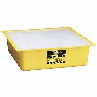 EAGLE 1670PK12 Drip Pan 3 in H 10-1/2 in L PK12