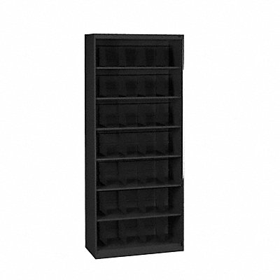 TENNSCO FS370BK Cabinet 36 x 87 x 17 In Black