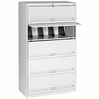 TENNSCO FS351LLGY Cabinet 36 x 63-1/2 x 17 In Light Grey
