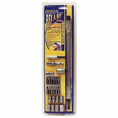 EAZYPOWER 73608 Flex Bit Socket Kit Pieces 25