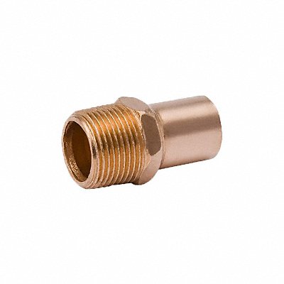 STREAMLINE W01431 Adaptor Wrot Copper 1/2 Tube FTGxMNPT