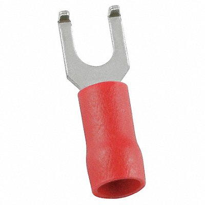 POWER FIRST 5UGL1 Fork Terminal Tin Copper Red PK100