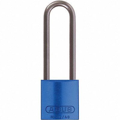ABUS 72HB4075KABlue Lockout Padlock KA Blue 1-1/2 H