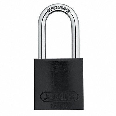 ABUS 72HB4040KAx12Black Lockout Padlock KA Black 1-1/2 H PK12