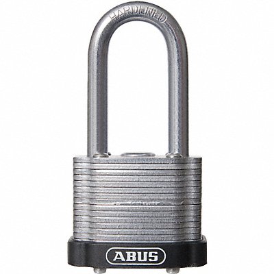 ABUS 41HB40KABlack Lockout Padlock KA Black 1-3/8 H