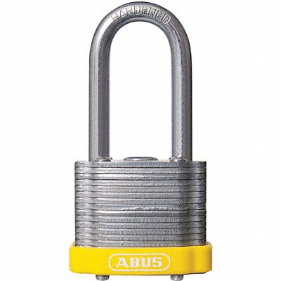 ABUS 41HB40KDYellow Lockout Padlock KD MK Yellow 1-3/8 H