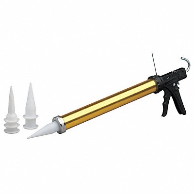 DRIPLESS WL9907500 Dripless Caulk Gun Aluminum Gold
