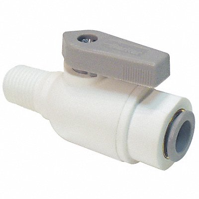 PARKER LFPP6VMC6 Manual 2-Way Ball Valve Push Polypropylene