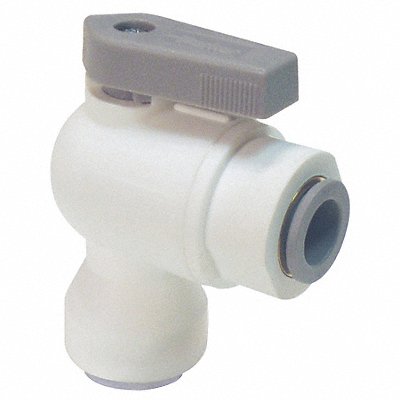 PARKER LFPP6VEU6 Manual 2-Way Ball Valve Push Polypropylene