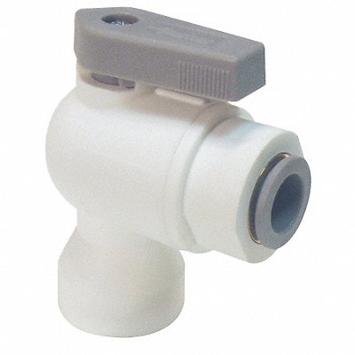PARKER LFPP6VFE6 Manual 2-Way Ball Valve Push Polypropylene