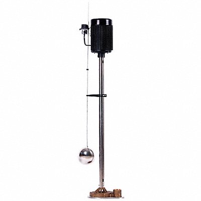 DAYTON 5URJ0 Pedestal Sump Pump 8 ft 49 in 120V AC