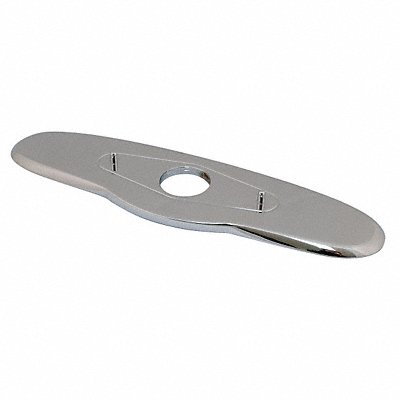 CHICAGO FAUCETS 242164211 Trim/Cover Plate Chrome 10 L 2-3/4 W